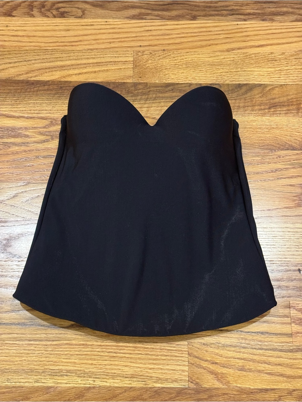 Victoria’s Secret Black Strapless Sweetheart Bustier Top in Size 36B